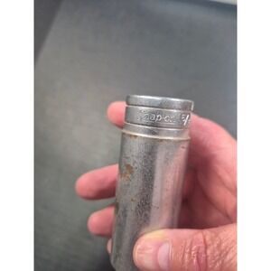 Snap-on S-301 Deep Socket 1/2 Drive 15/16 12-Point Vintage USA Tool